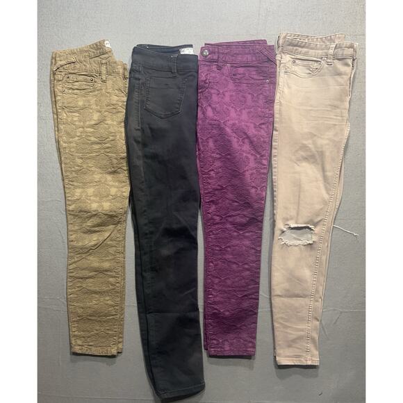 Lot of 4 Free People Jeans Womens Size 27 & 28 Really Nice Condition - Picture 1 of 13